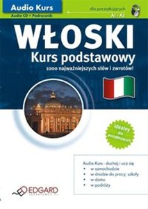 Obrazek Audio Kurs Włoski Kurs podstawowy (+ płyta Audio CD)