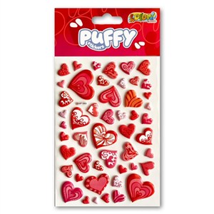 Obrazek Naklejki puffy Hearts