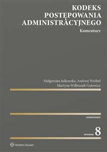 Obrazek Kodeks postępowania administracyjnego Komentarz
