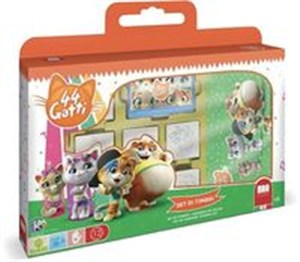 Picture of Pieczątki w walizce 7 sztuk 44 Koty