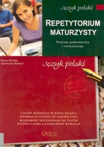 Picture of Repetytorium maturzysty Język polski Poziom podstawowy i rozszerzony