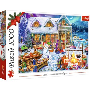 Picture of Puzzle Zimowy czas 1000