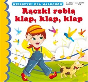 Obrazek Rączki robią klap, klap, klap Wierszyki dla maluchów