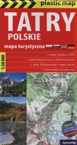 Obrazek Tatry polskie Mapa turystyczna 1:30 000