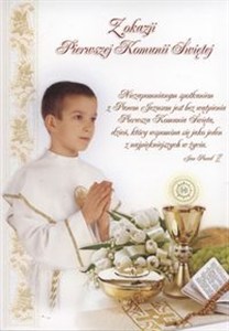 Picture of Karnet komunijny B6 mix