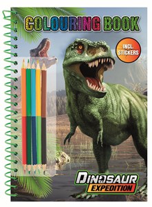 Picture of Kolorowanka Dinozaur + kredki