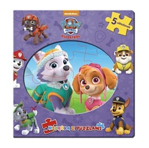 Obrazek Psi Patrol książka z puzzlami