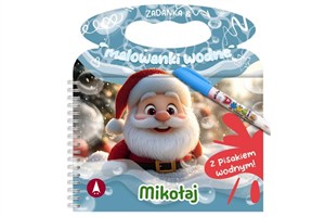 Obrazek Zadanka & malowanki wodne. Mikołaj