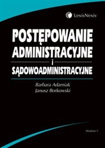 Obrazek Postępowanie administracyjne i sądowoadministracyjne