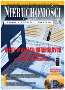 Obrazek Nieruchomości 3/2015 Prawo Podatki Praktyka