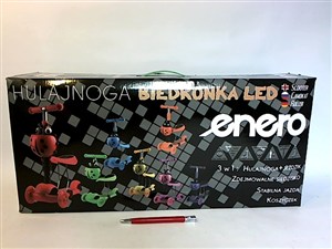 Obrazek Hulajnoga 3-kołowa 3w1 biedronka zielona