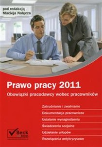 Obrazek Prawo pracy 2011 Obowiązki pracodawcy wobec pracowników