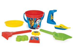 Obrazek Zestaw do piasku 9 elementów Psi Patrol