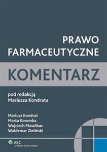 Obrazek Prawo farmaceutyczne Komentarz