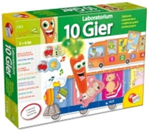 Obrazek Laboratorium 10 gier Zabawne Laboratorium z wieloma grami edukacyjnymi