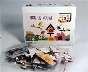 Picture of Puzzle. Ptaszki. Bóg cię kocha