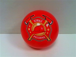 Obrazek Piłka PVC 230MM - Straż pożarna