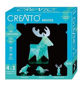 Obrazek Creatto Świecący łoś i przyjaciele