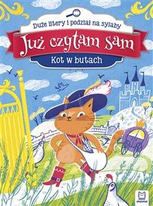 Obrazek Już czytam sam Kot w Butach Duże litery i podz