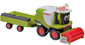 Obrazek Kombajn Claas Mini z przyczepą
