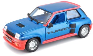 Obrazek Renault 5 Turbo Blue-Red 1:24 BBURAGO