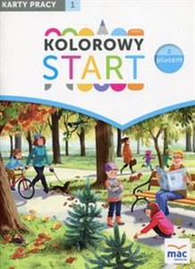Picture of Kolorowy start z plusem Karty pracy 1 Roczne przygotowanie przedszkolne