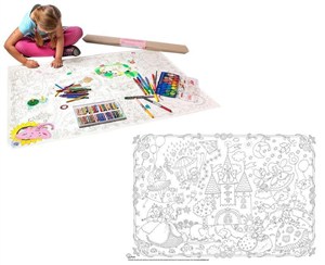 Picture of Kolorowanka podłogowa XXL księżniczki