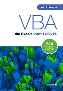 Obrazek VBA dla Excela 2021 i 365 PL 234 praktyczne przykłady