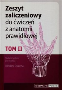 Obrazek Zeszyt zaliczeniowy do ćwiczeń z anatomii prawidłowej Tom 2
