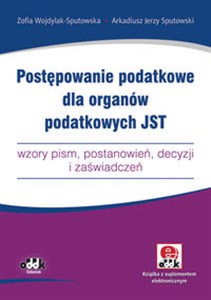 Obrazek Postępowanie podatkowe dla organów podatkowych JST wzory pism, postanowień, decyzji i zaświadczeń