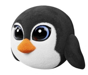 Obrazek Figurka Flockies Pingwin