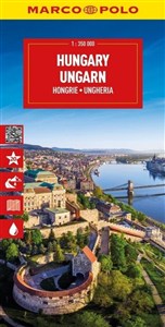 Obrazek Mapa drogowa Węgry 1:350 000