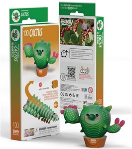 Picture of Kwitnący Kaktus Eugy. Eko Układanka 3D