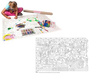 Picture of Kolorowanka podłogowa XXL budowa