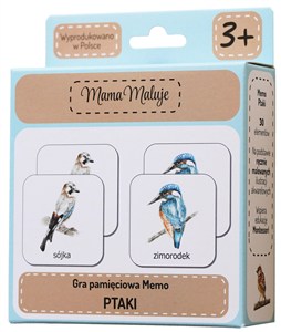 Obrazek Gra Memo Ptaki