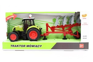 Picture of Traktor mówiący z przyczepą