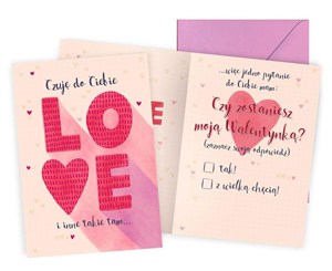 Obrazek Karnet B6 Walentynki