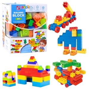 Picture of Klocki konstrukcyjne kolorowe 180el