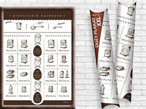 Obrazek Plakat B2 Przelicznik kuchenny HENRY