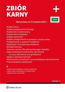 Obrazek Kodeks karny. Kodeks postępowania karnego. Kodeks karny wykonawczy. Kodeks karny skarbowy. Kodeks wykroczeń. Kodeks postępowania w sprawach o wykrocze K.K., K.P.K., K.K.W., K.K.S., K.W., K.P.W., U.P.S.N., U.W.R.N., U.Ś.K., U.O.P.P.Ś. oraz U.O.P.Z., U.