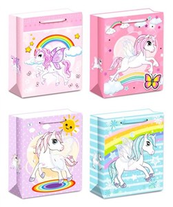 Picture of Torebki prezentowe WK 22338 S mix wzorów 12 sztuk