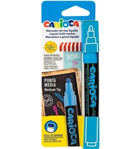 Obrazek Marker kredowy niebieski CARIOCA