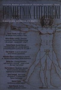 Picture of Pamiętnik Literacki rocznik CVII 2/2016