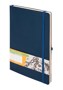 Obrazek Impresja A5 notes kratka granatowy