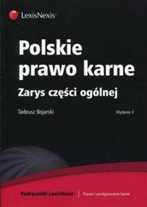 Obrazek Polskie prawo karne Zarys części ogólnej