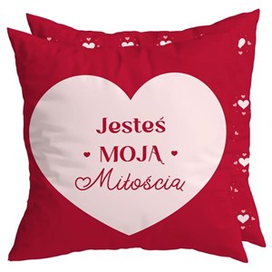 Obrazek Poduszka na Walentynki Jesteś moją miłością