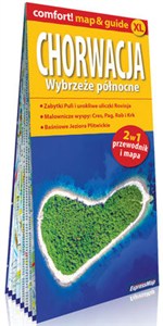 Picture of Chorwacja Wybrzeże północne; laminowany map&guide XL (2w1: przewodnik i mapa) 2w1: przewodnik i mapa