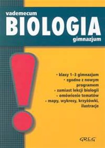Obrazek Vademecum Biologia Gimnazjum