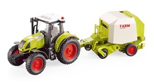 Picture of Traktor mówiący z przyczepą