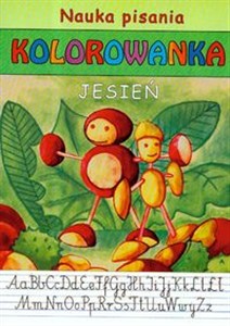 Obrazek Nauka pisania Kolorowanka Jesień